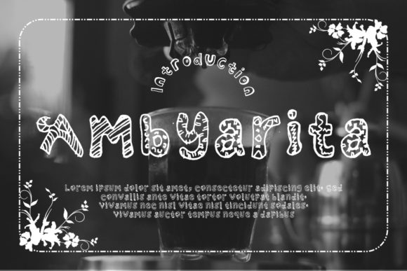 Ambyarita Font: A Sweet Typeface for Branding