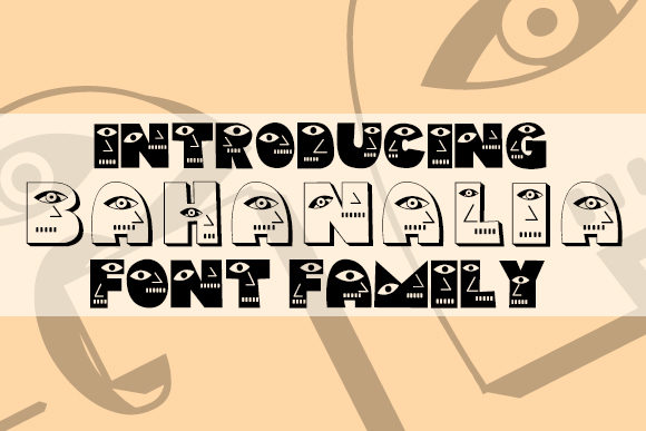 Bahanalia: A Fun Decorative Font for Makers