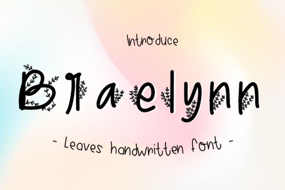 Braelynn: A Cute Decorative Font for Web Design