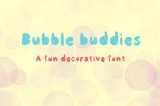Bubble Buddies: A Whimsical Decorative Font Review