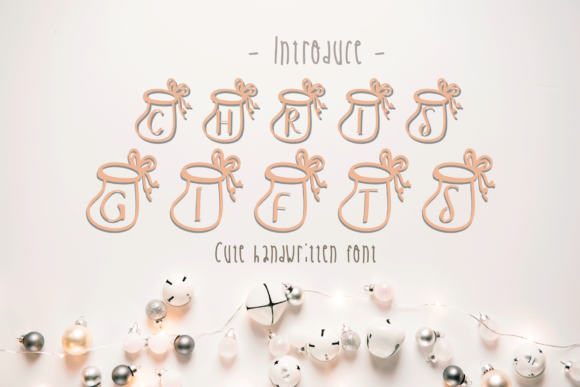 Chris Gifts: A Cute Decorative Font for Your Brand