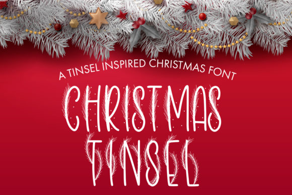 Christmas Tinsel: The Holiday Font for Campaigns
