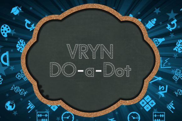 Do a Dot: A Unique Decorative Font for Crafters