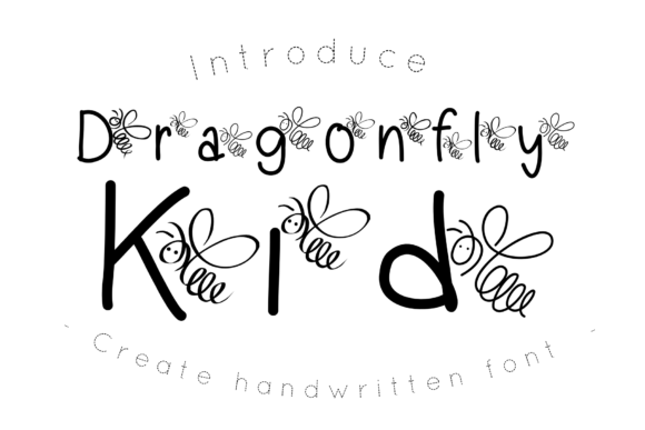 Dragonfly Kid: A Decorative Font for Editorial Design