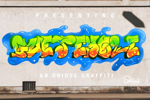 Guetemole: A Spectacular Graffiti Font for Editorial Design