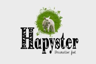 Hapyster Font: Elegant Decorative Typography for Designers