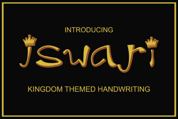 Iswari: A Unique Decorative Font for Brand Impact