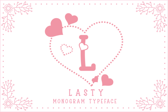 Lasty: A Whimsical Decorative Font for Branding
