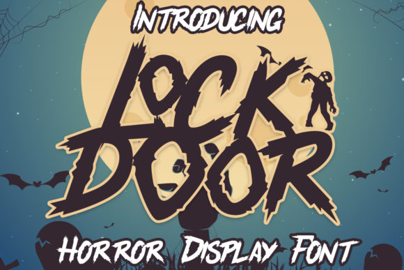 Lockdoor: The Ultimate Decorative Font for Halloween Projects