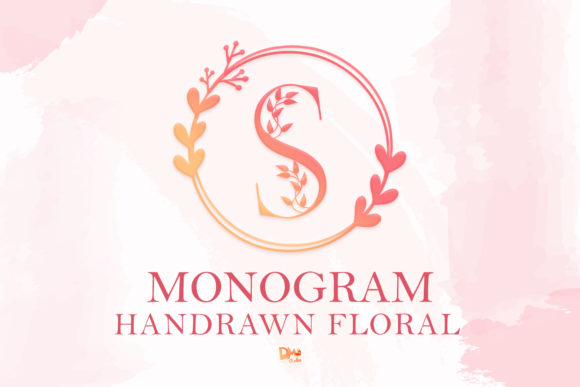 Monogram Handrawn Floral: A Premium Branding Font