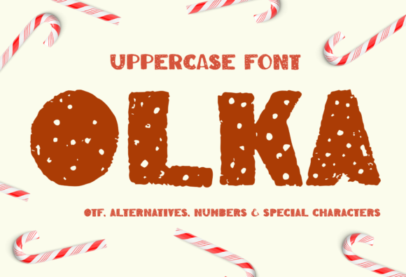 Olka: A Chunky Decorative Font for Bold Editorial Design