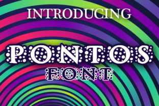 Pontos: A Decorative Font for Bold Campaigns