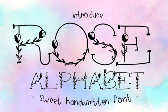 Rose Alphabet: A Delicate Decorative Font Review
