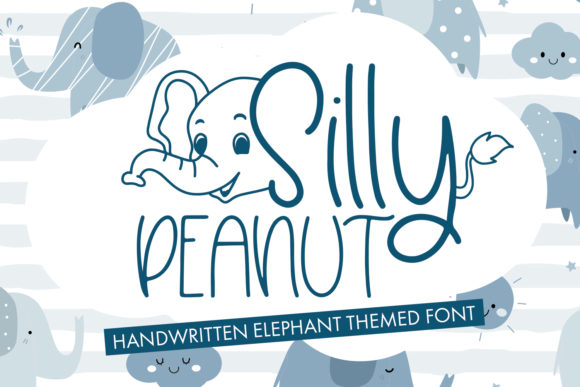 Silly Peanut: A Joyful Decorative Font for Editors