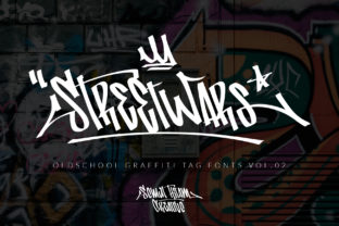 Street Wars: A Bold Graffiti Font for Crafters