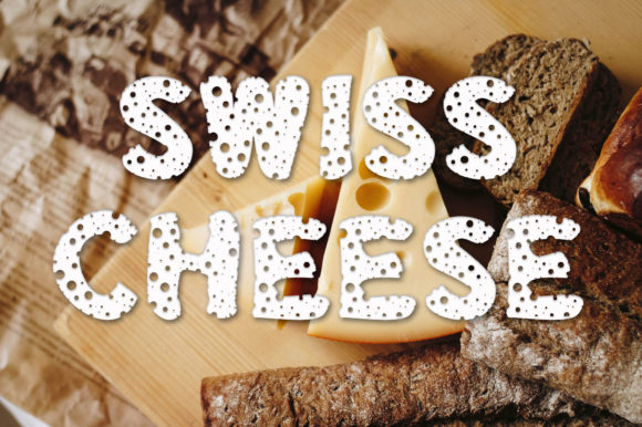 Swiss Cheese: A Fun Decorative Font for Marketers