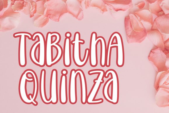 Tabitha Quinza: A Classic Decorative Font Review