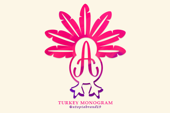 Turkey Monogram: A Decorative Font for Authentic Branding