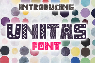 Unitas: A Quirky Decorative Font for Bold Branding