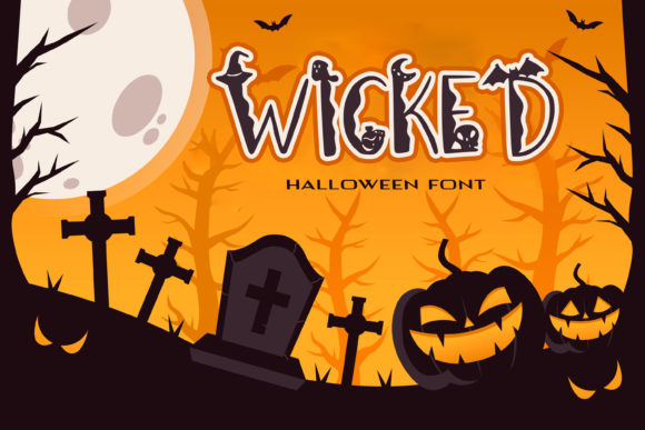 Wicked Graveyard: A Spooky Display Font for Web Design